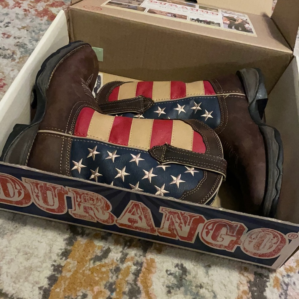 Durango Lady Rebel Patriot boots
